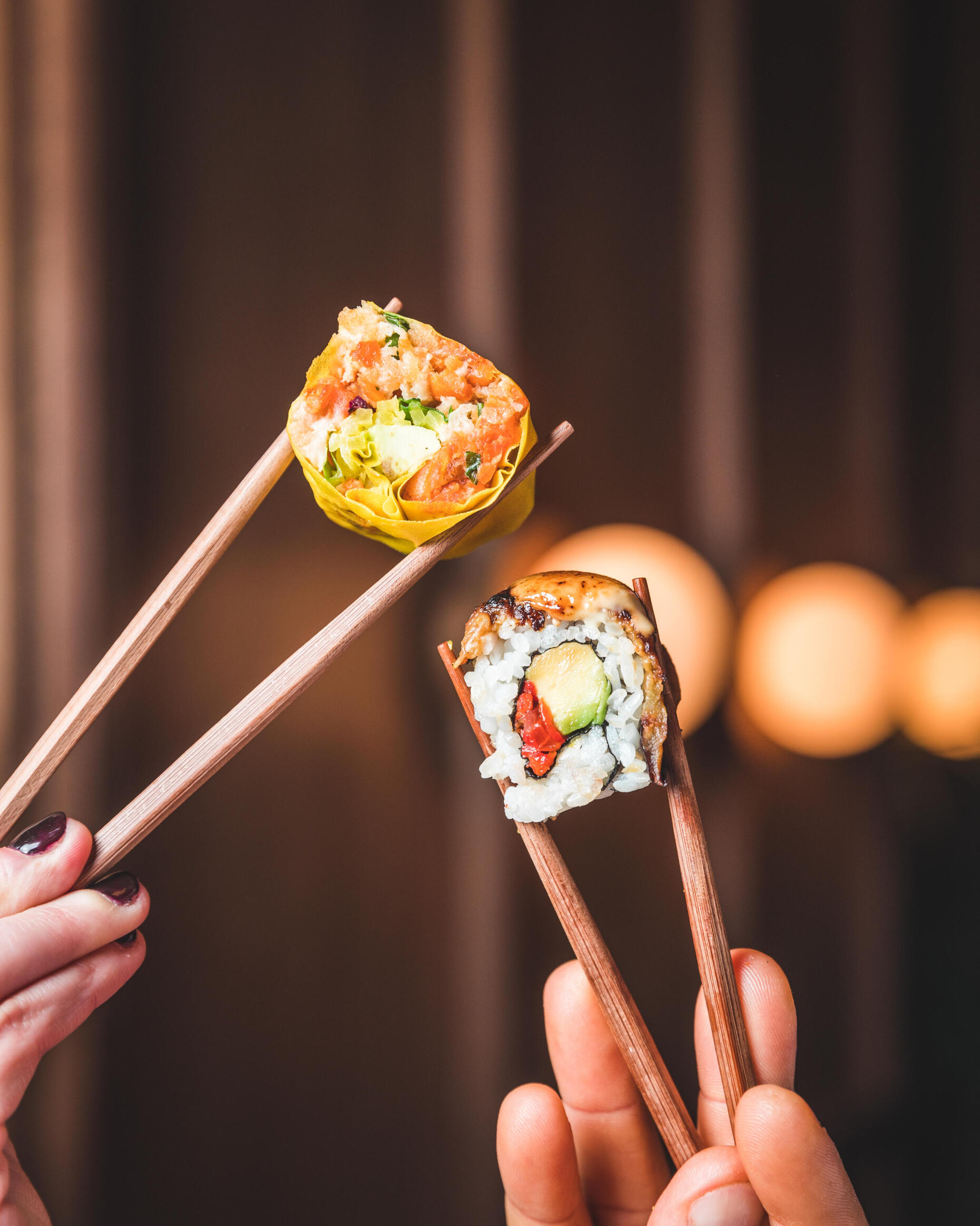 Photographie culinaire sushi